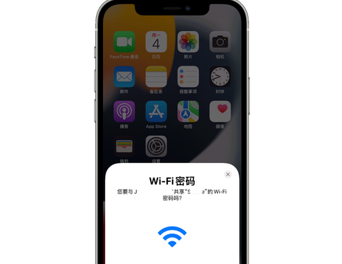 饶阳苹果15维修店分享iPhone15如何共享Wi-Fi密码 