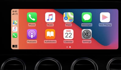 饶阳apple维修网点分享如何将iPhone连接到CarPlay 